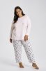 Piżama Taro Ella 3465 dł/r 2XL-3XL Z25/26 damska